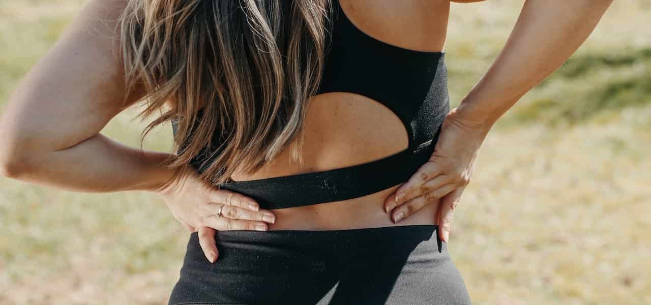female pain in lower back