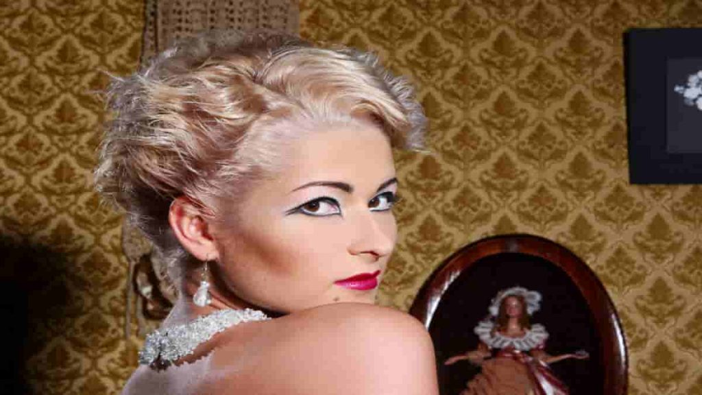 vintage wedding makeup