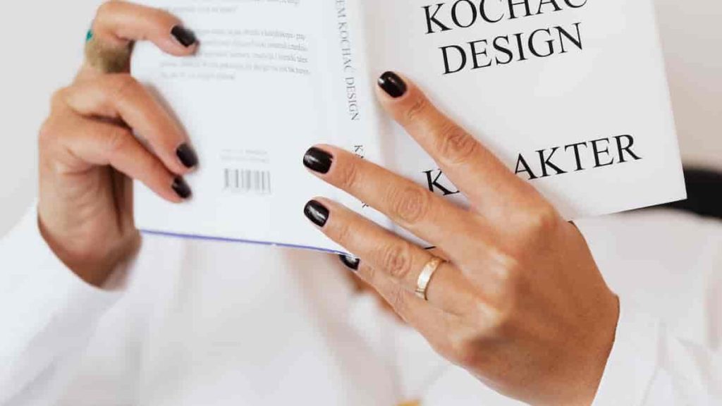 black nail polish spiritual meaning