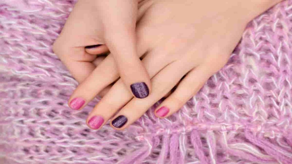 fall ombre nails