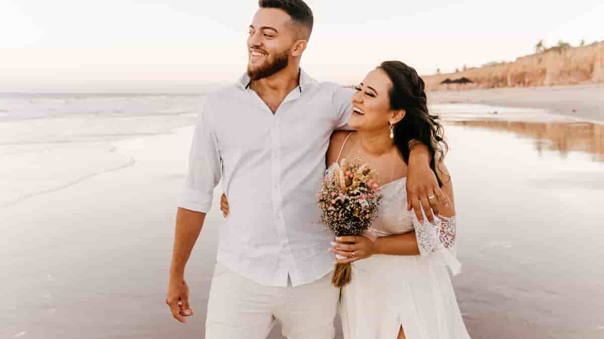 beach wedding makeup