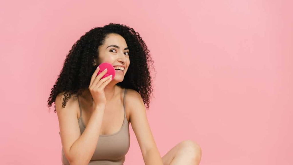 curly hair products pink