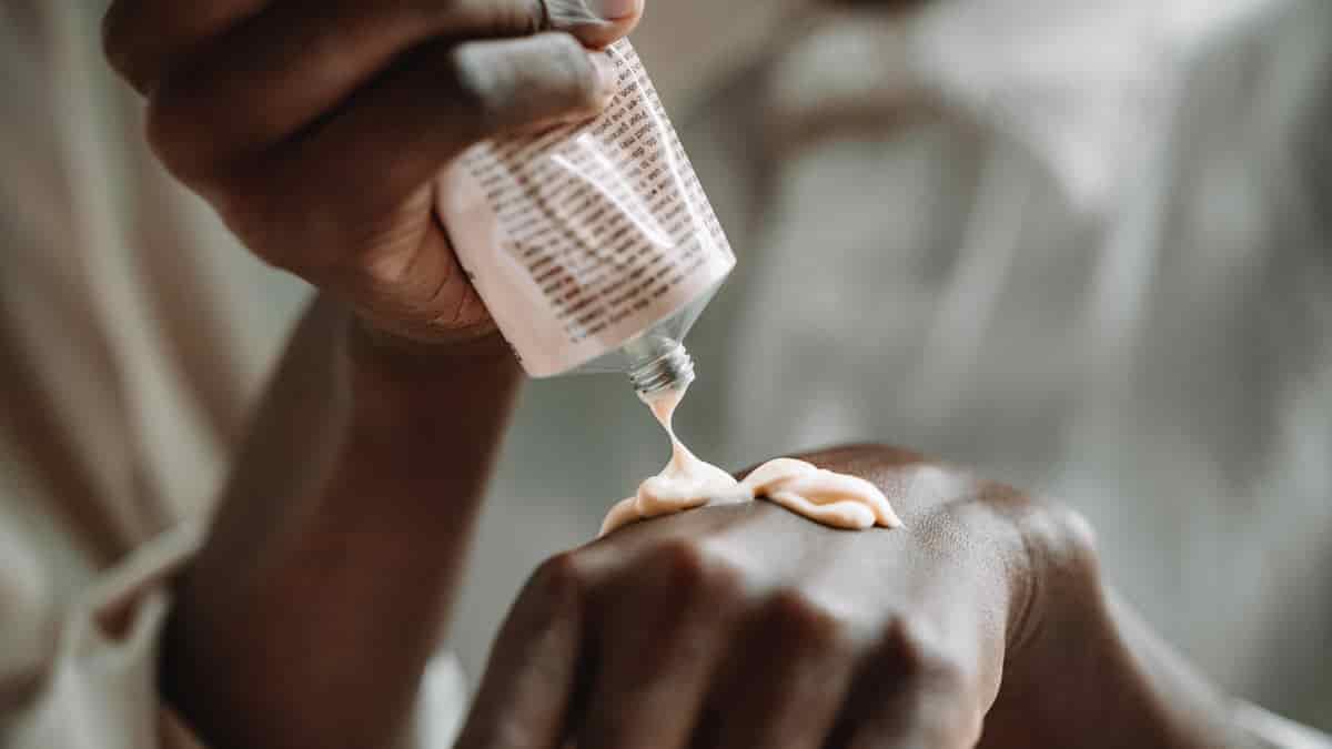 strawberry hand cream