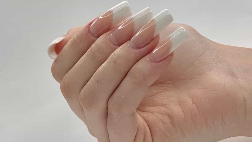 french manicure decals