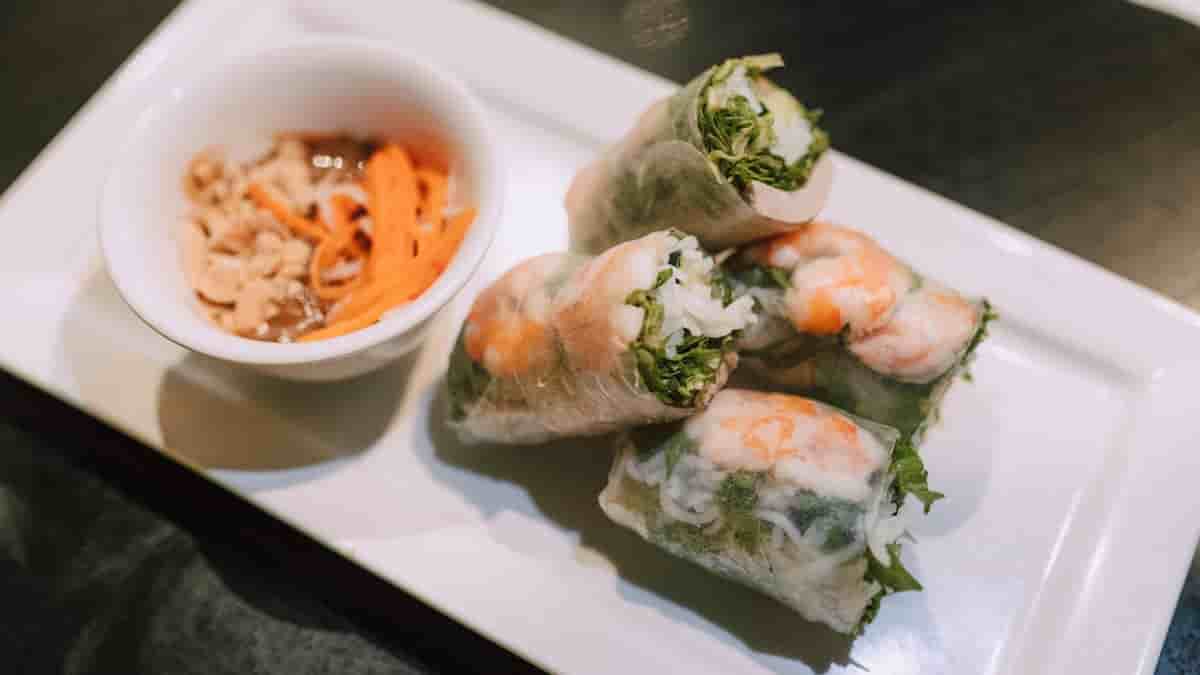summer rolls nutrition