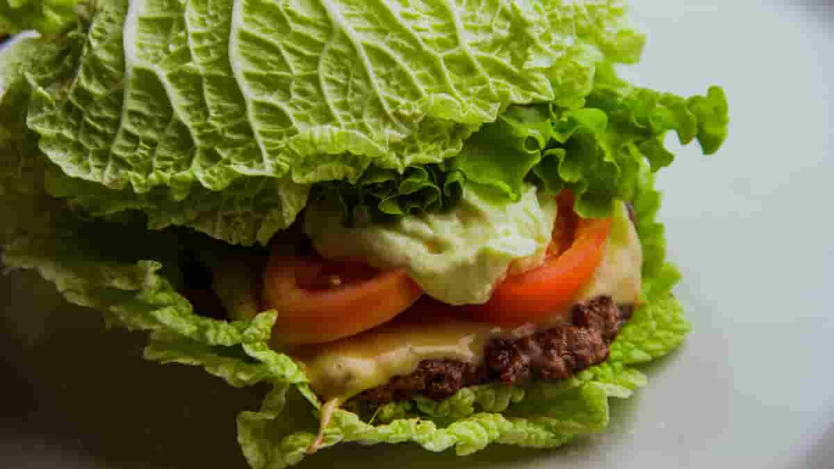 lettuce wrapped burger
