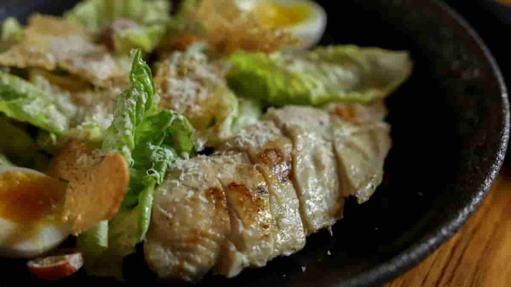 garlic parmesan chicken and potatoes