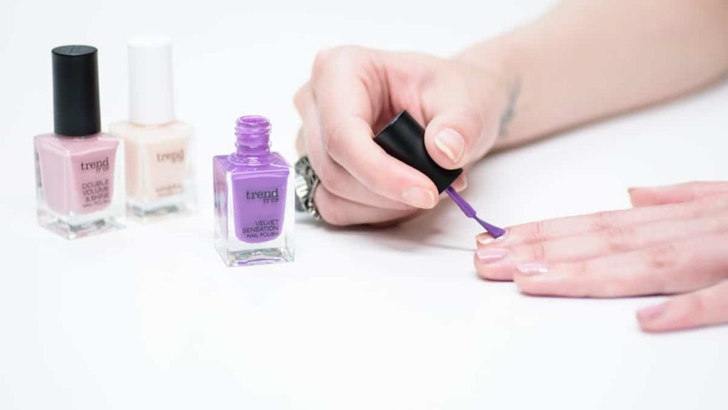 lavender nail polish