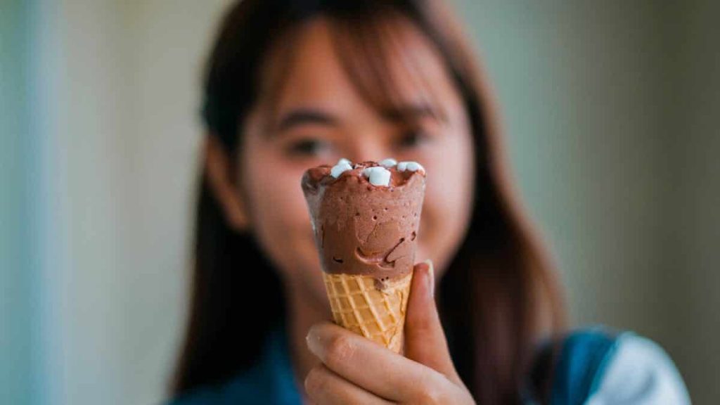chocolate marshmallow ice cream