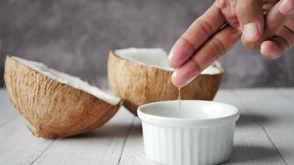 coconut oil as massage oil