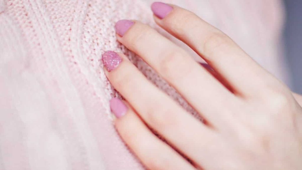 rose gold nail polish