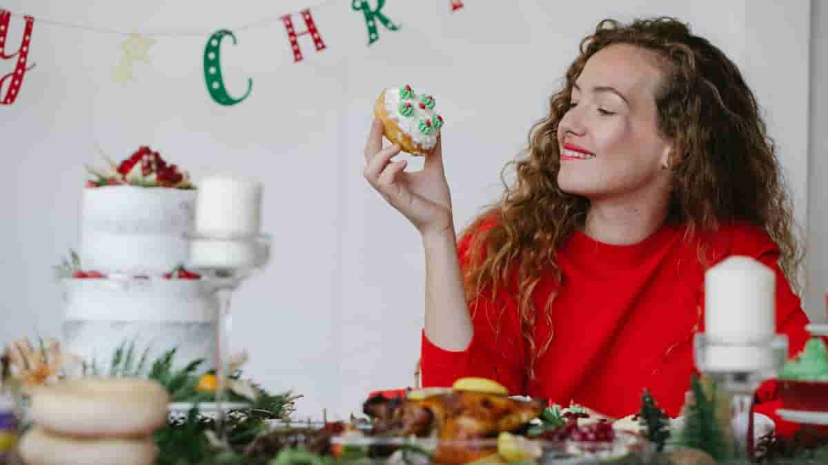 christmas donuts