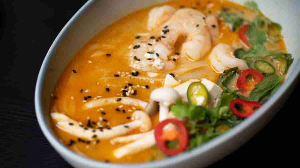 lemony shrimp and bean stew