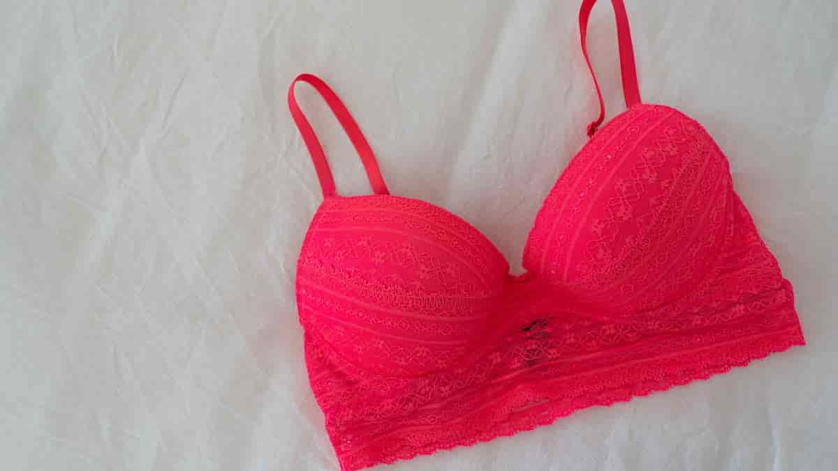 pink push up bra