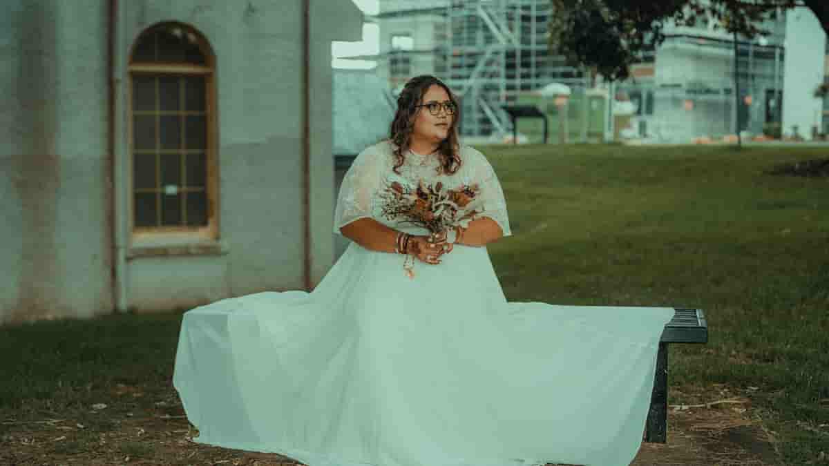white plus size dresses