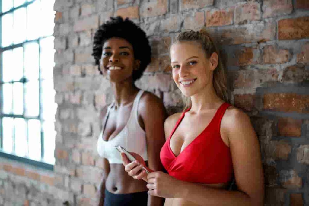 halter sports bra