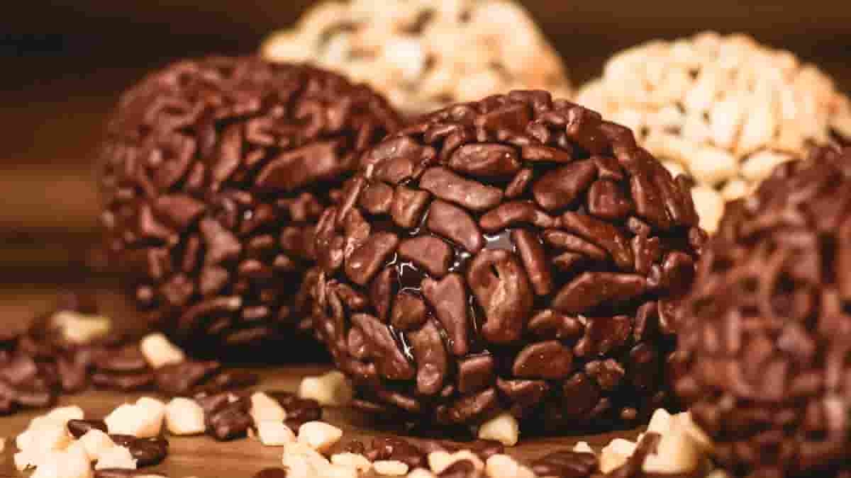 chocolate rice crispy balls