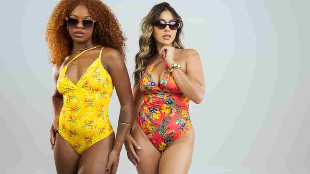 floral one piece swimsuit