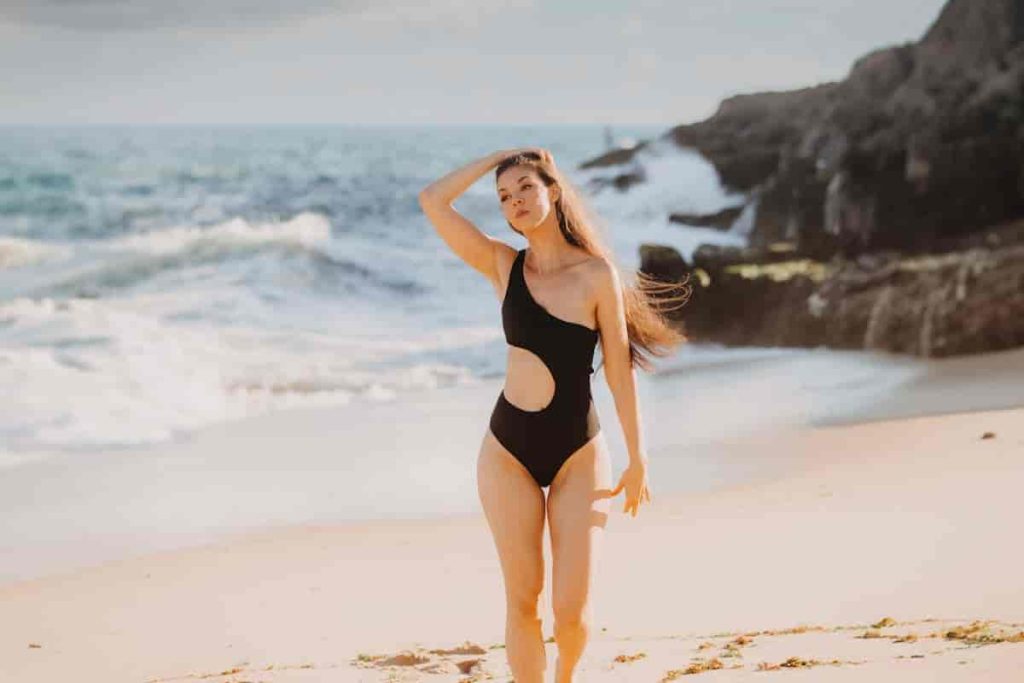 bathing suit one shoulder