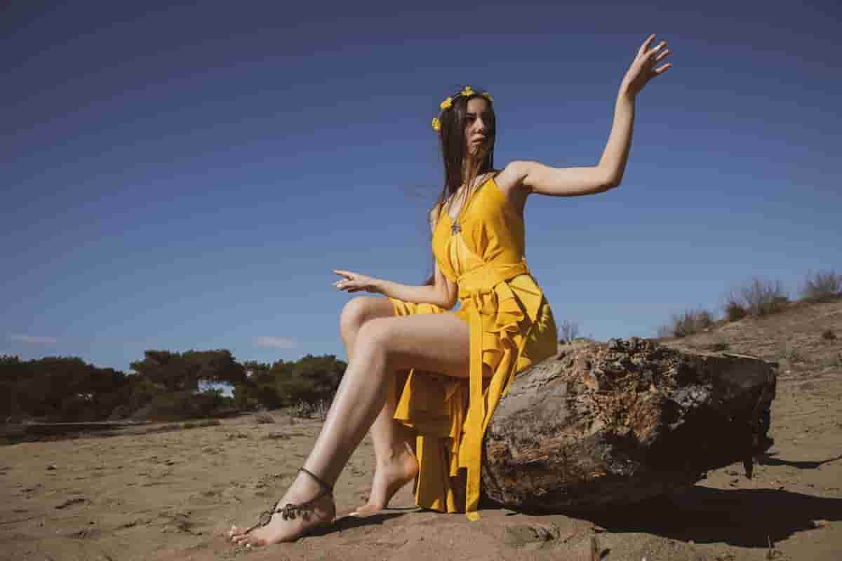 homecoming yellow dresses